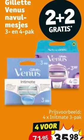 Promotie: Venus navulmesjes