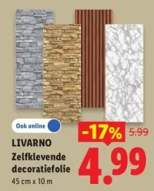 Aanbieding: Zelfklevende decoratiefolie