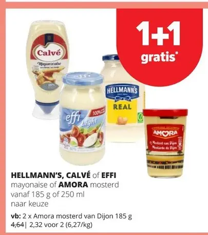 Promotie: Mayonaise of mosterd