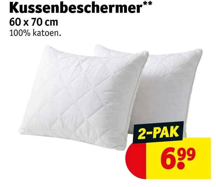 Promotie: Kussenbeschermer