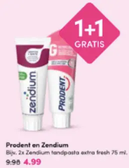 Aanbieding: Prodent en Zendium