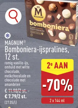 Aanbieding: Bomboniera-ijspralines