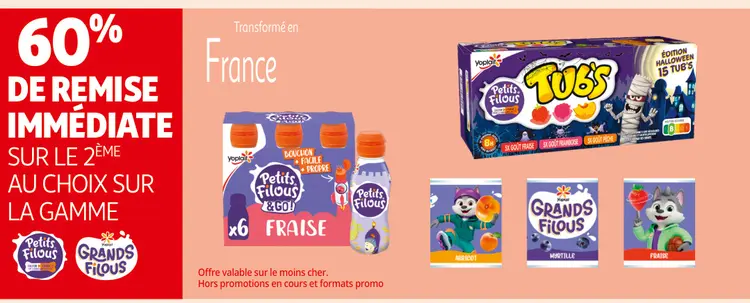 Offre: Petits Filous & Grands Filous