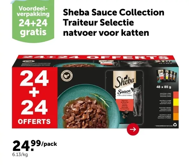 Promotie: Sheba Sauce Collection Traiteur Selectie natv