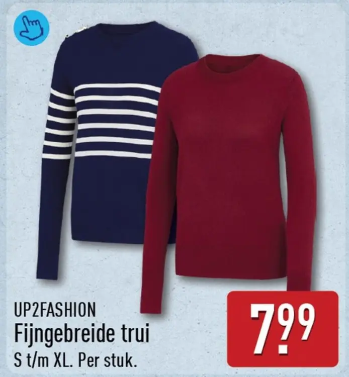 Aanbieding: Fijngebreide trui