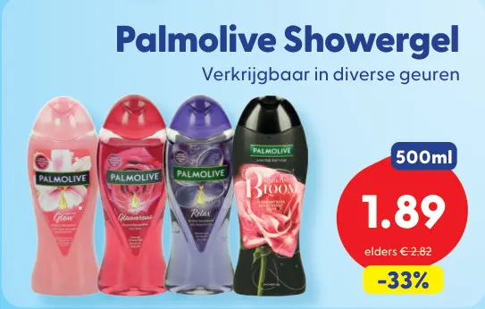 Aanbieding: Palmolive Showergel