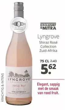 Aanbieding: Lyngrove Shiraz Rosé Collection Zuid-Afrika