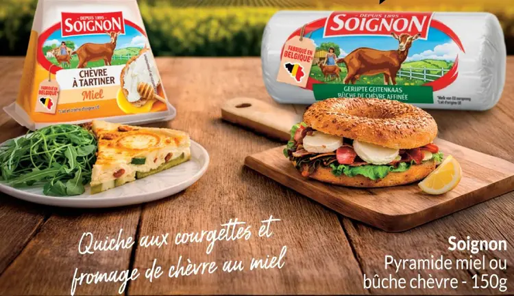 Offre: Pyramide miel ou bûche chèvre