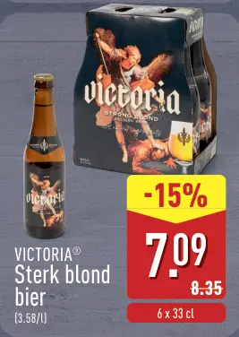 Aanbieding: Sterk blond bier