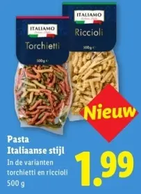 Aanbieding: Pasta Italiaanse stijl