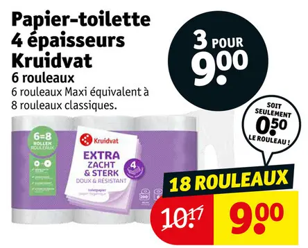 Offre: Papier-toilette