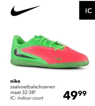 Aanbieding: JR. Phantom 6 Low Club IC Erling Haaland zaalschoenen groen oranje