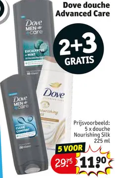 Aanbieding: Dove douche Advanced Care