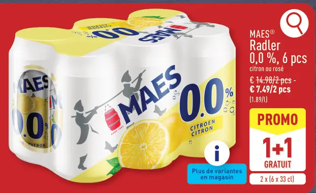 Offre: Radler 0,0 %