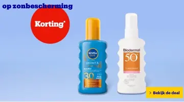 Aanbieding: Zonbescherming