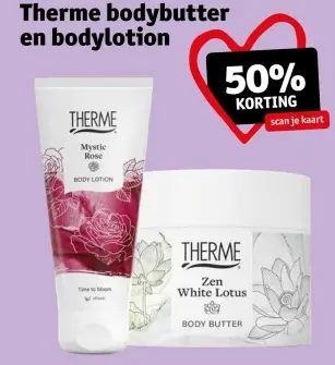 Aanbieding: Therme bodybutter en bodylotion