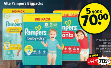 Aanbieding: Alle Pampers Bigpacks