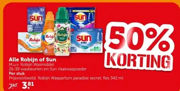 Aanbieding: Alle Robijn of Sun