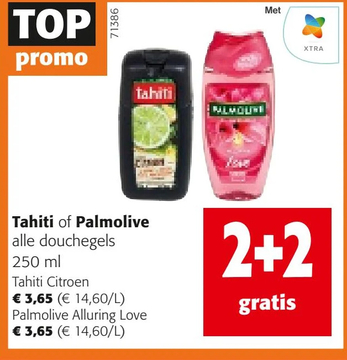 Aanbieding: Tahiti Citroen douchegels