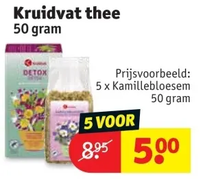 Promotie: Kruidvat thee