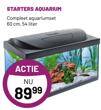 Aanbieding: STARTERS AQUARIUM aquariumset