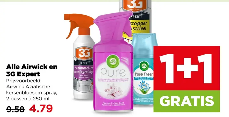 Aanbieding: Alle Airwick en 3G Expert