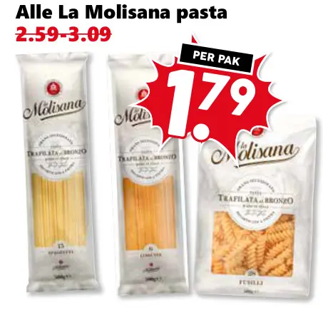 Aanbieding: La Molisana pasta