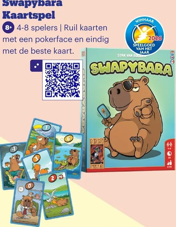 Promotie: Swapybara Kaartspel