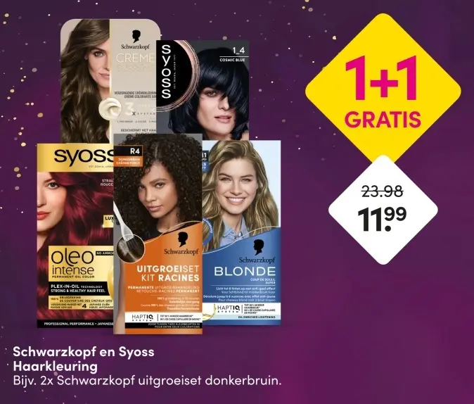 Aanbieding: Haarkleuring