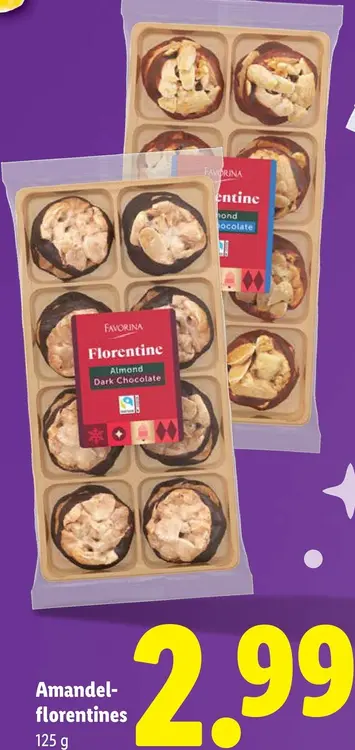 Aanbieding: Amandel-florentines