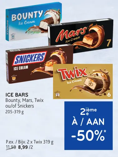Offre: Ice bars