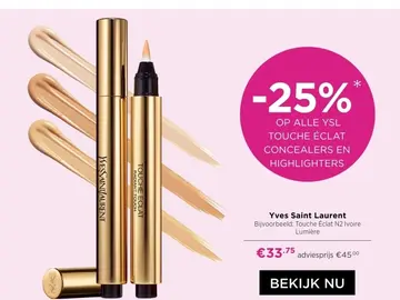 Aanbieding: Touche Éclat Concealers en Highlighters