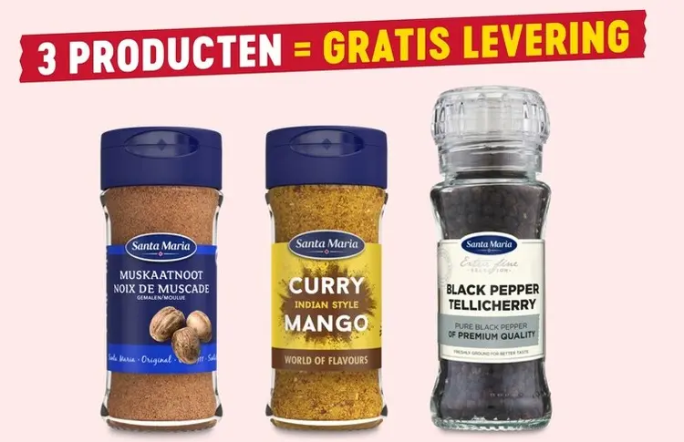 Promotie: Diverse kruiden en specerijen