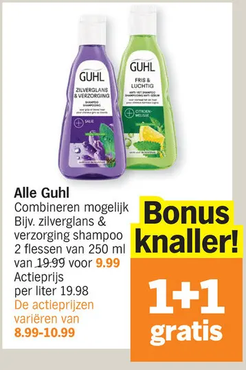 Promotie: Guhl shampoo
