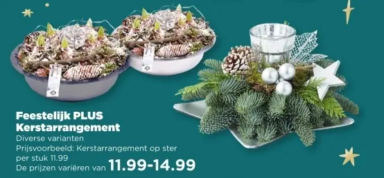 Aanbieding: Feestelijk Kerstarrangement