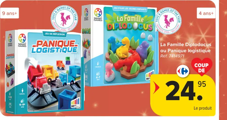 Offre: La Famille Diplodocus ou Panique logistique