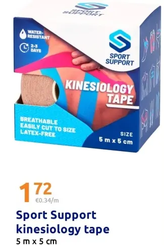 Promotie: kinesiology tape