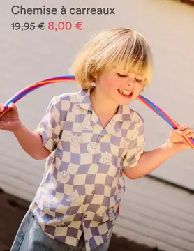 Offre: Chemise à carreaux