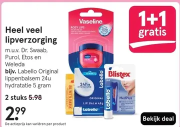 Aanbieding: Heel veel lipverzorging