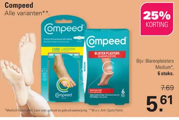 Aanbieding: Compeed