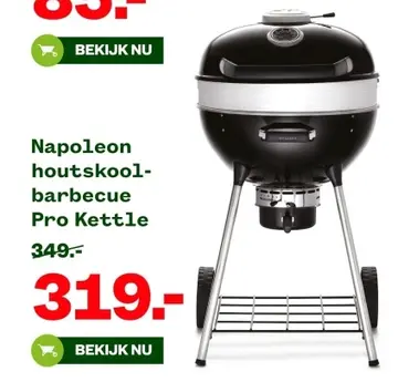 Aanbieding: Napoleon houtskoolbarbecue Pro Kettle