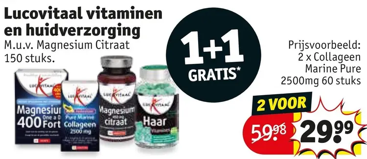 Promotie: Vitaminen en huidverzorging