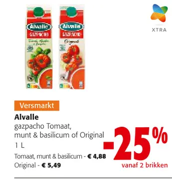 Aanbieding: Alvalle gazpacho Tomaat, munt & basilicum of Original
