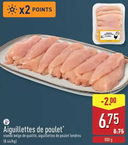 Offre: Aiguillettes de poulet