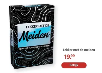 Aanbieding: Lekker met de meiden