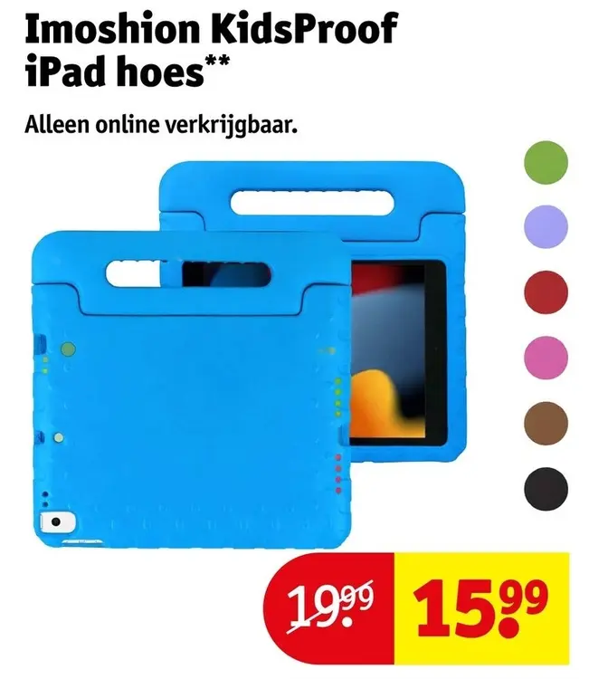 Aanbieding: Imoshion KidsProof iPad hoes