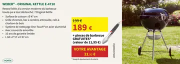 Offre: Weber® - original kettle e-4710