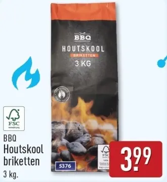 Aanbieding: Houtskool briketten