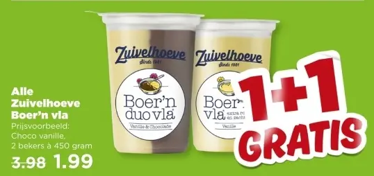 Aanbieding: Boer'n vla
