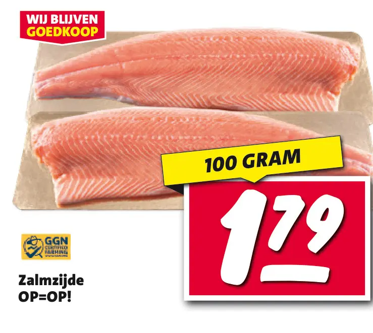 Aanbieding: Zalmzijde